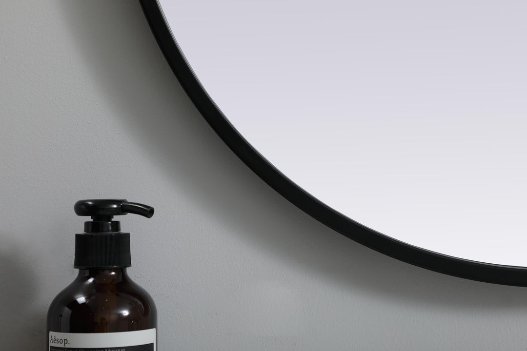 Metal Frame Oval Mirror II by Elegant - view 24