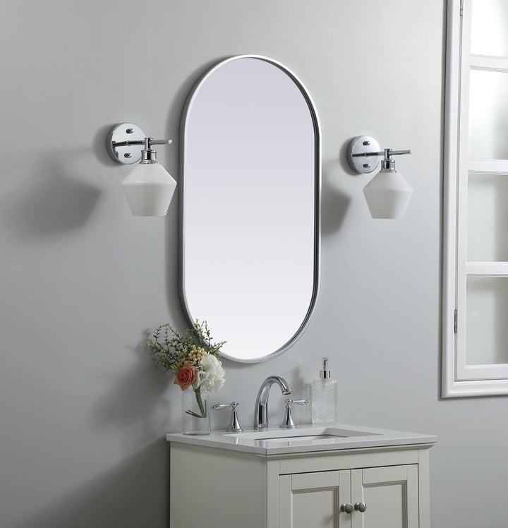 Metal Frame Oval Mirror II by Elegant - view 33