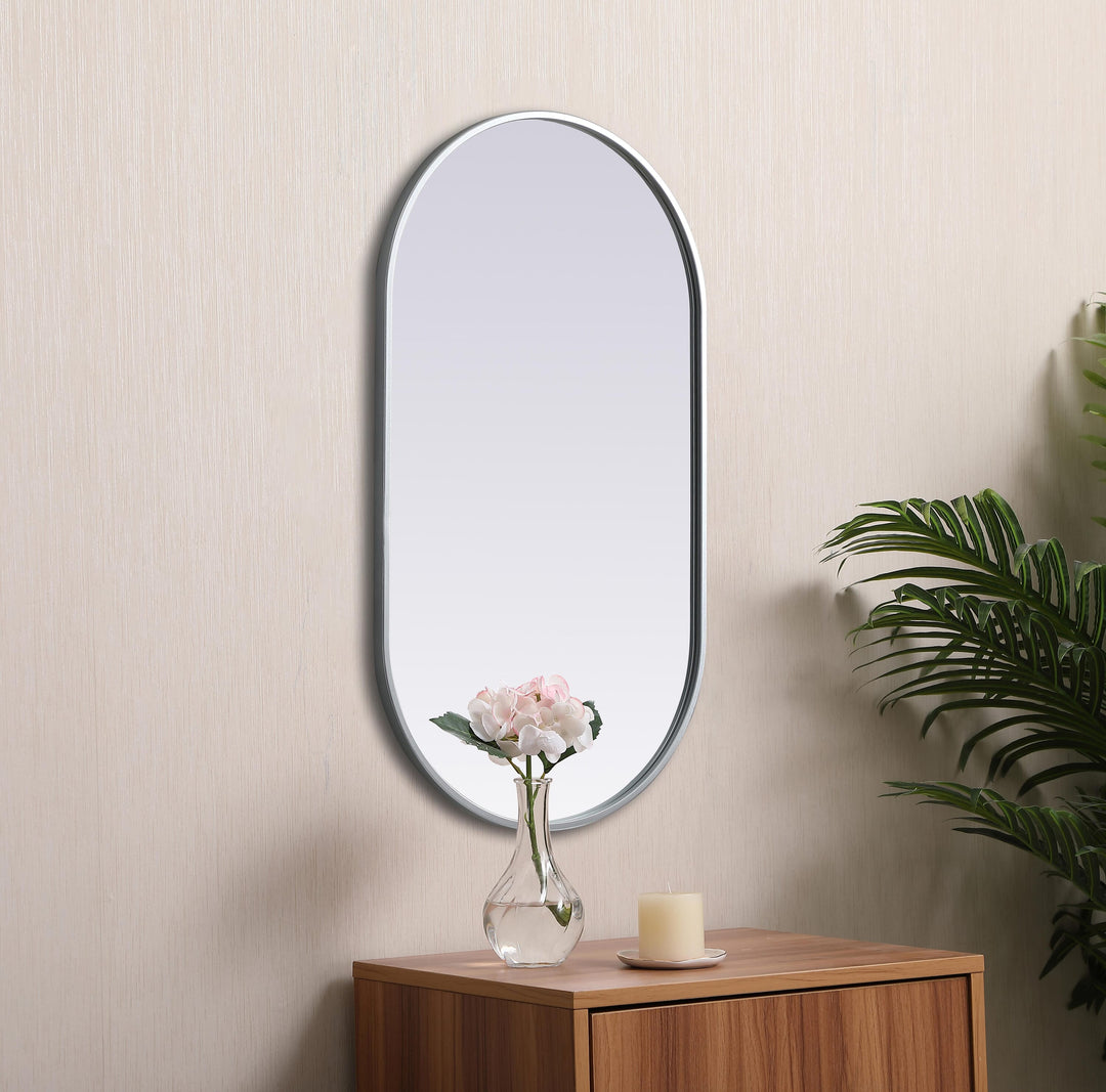 Metal Frame Oval Mirror II by Elegant - view 35