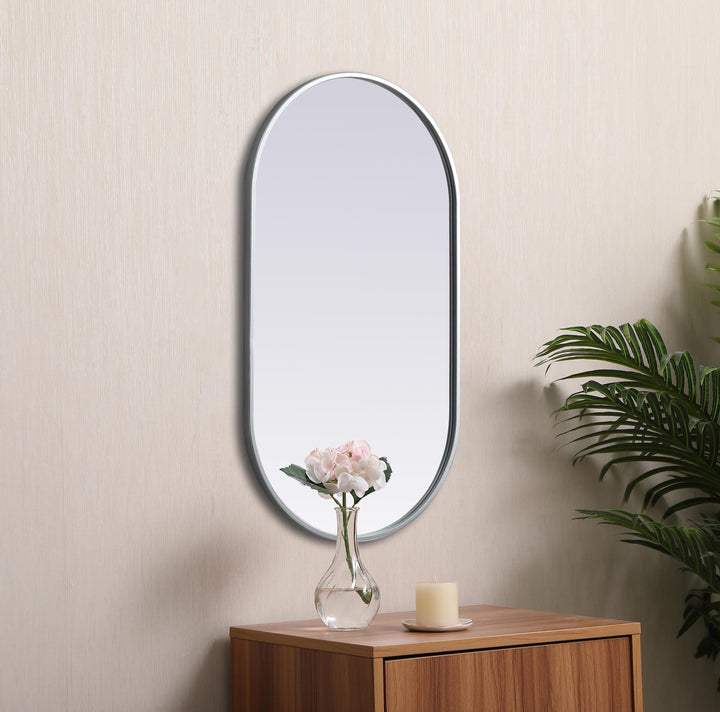 Metal Frame Oval Mirror II by Elegant - view 35