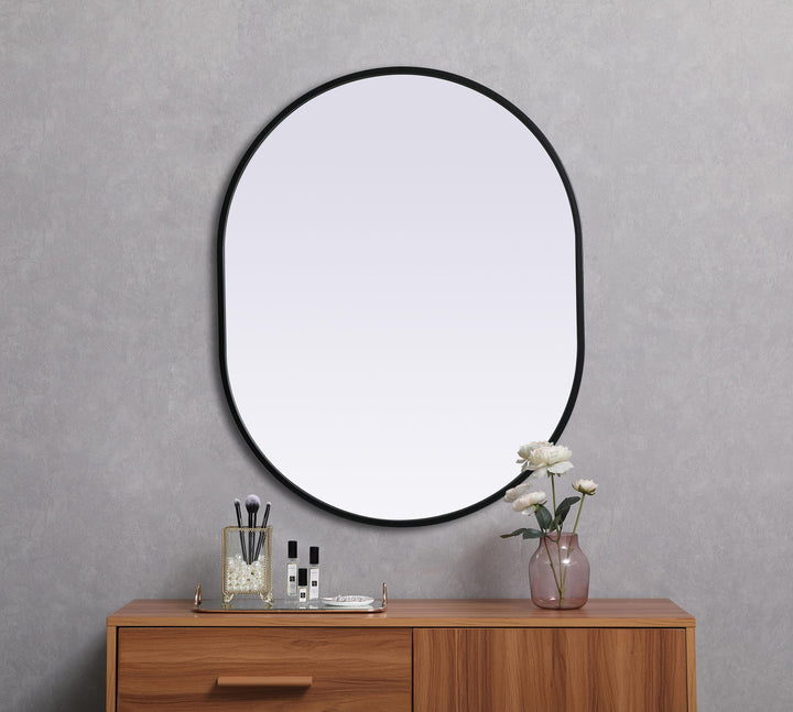 Metal Frame Oval Mirror II by Elegant - view 40