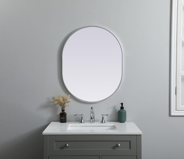 Metal Frame Oval Mirror II by Elegant - view 50