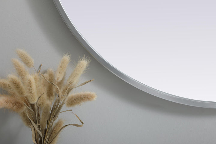 Metal Frame Oval Mirror II by Elegant - view 54