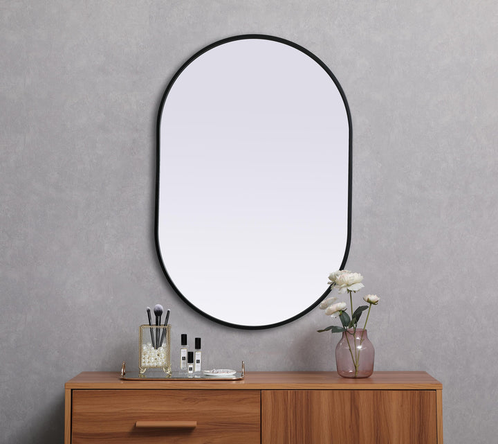 Metal Frame Oval Mirror II by Elegant - view 58