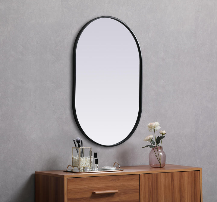 Metal Frame Oval Mirror II by Elegant - view 59