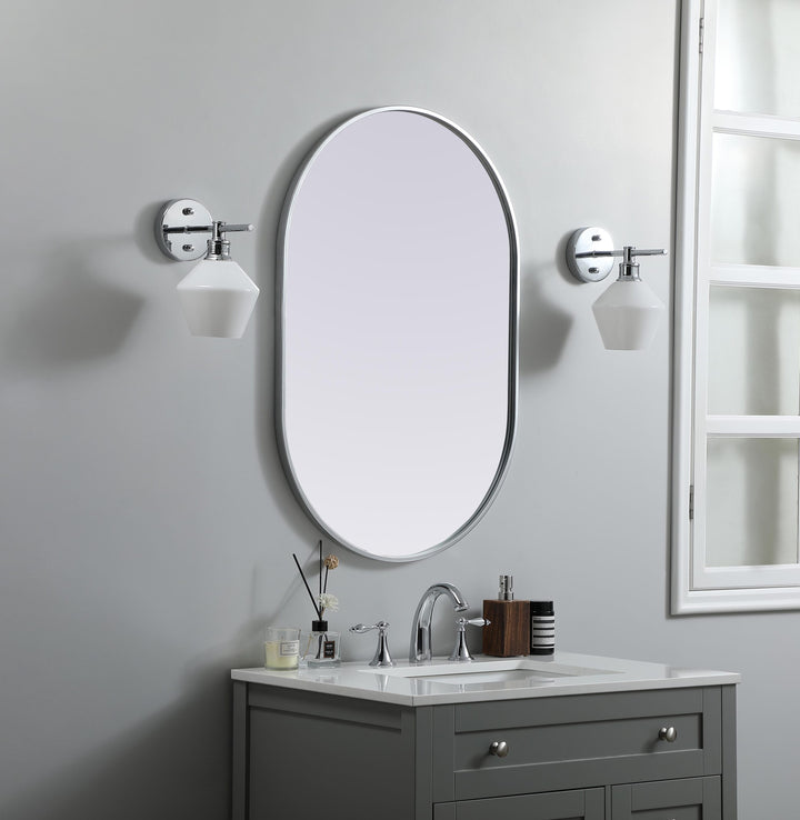 Metal Frame Oval Mirror II by Elegant - view 69