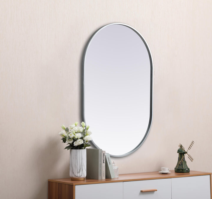 Metal Frame Oval Mirror II by Elegant - view 71