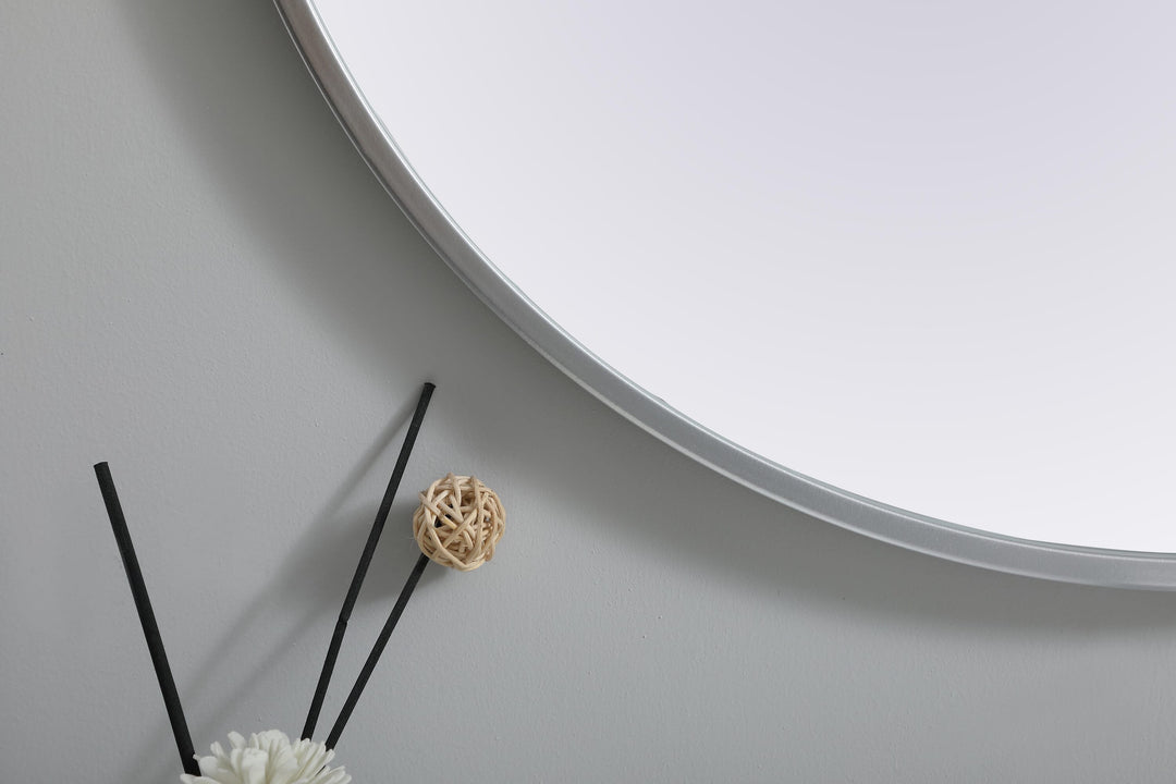 Metal Frame Oval Mirror II by Elegant - view 72