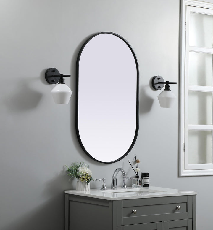 Metal Frame Oval Mirror II by Elegant - view 75