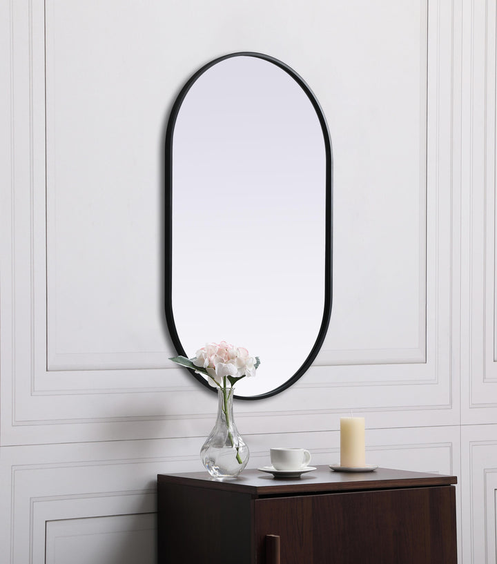 Metal Frame Oval Mirror II by Elegant - view 77