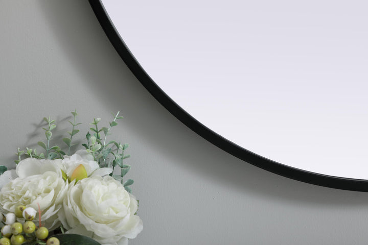 Metal Frame Oval Mirror II by Elegant - view 78