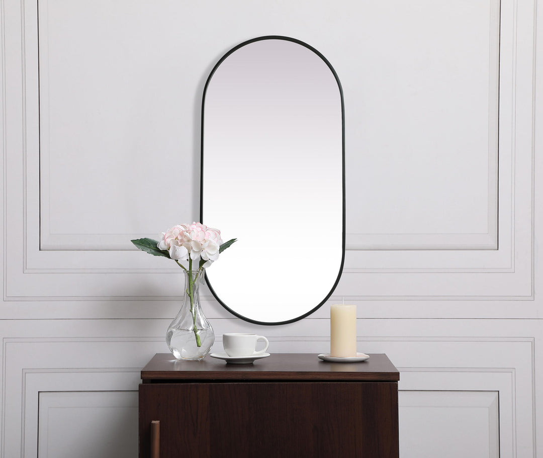 Metal Frame Oval Mirror II by Elegant - view 92