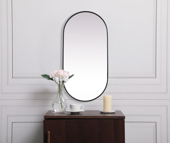 Metal Frame Oval Mirror II by Elegant - view 92