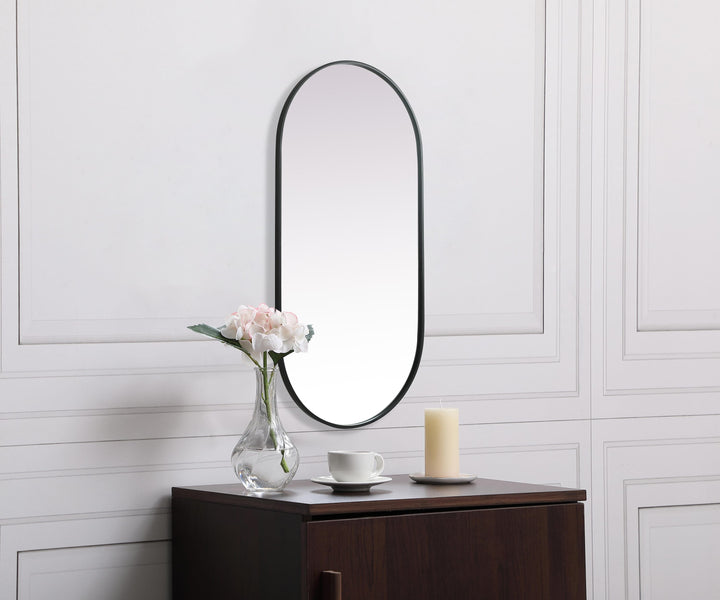Metal Frame Oval Mirror II by Elegant - view 93