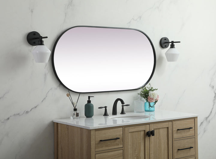 Metal Frame Oval Mirror II by Elegant - view 95
