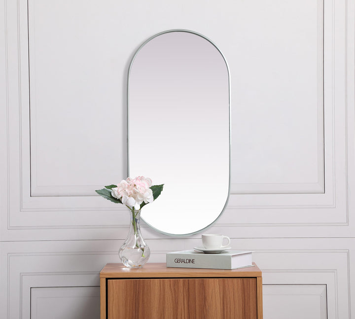 Metal Frame Oval Mirror II by Elegant - view 104