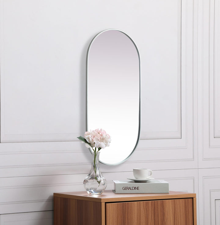 Metal Frame Oval Mirror II by Elegant - view 105