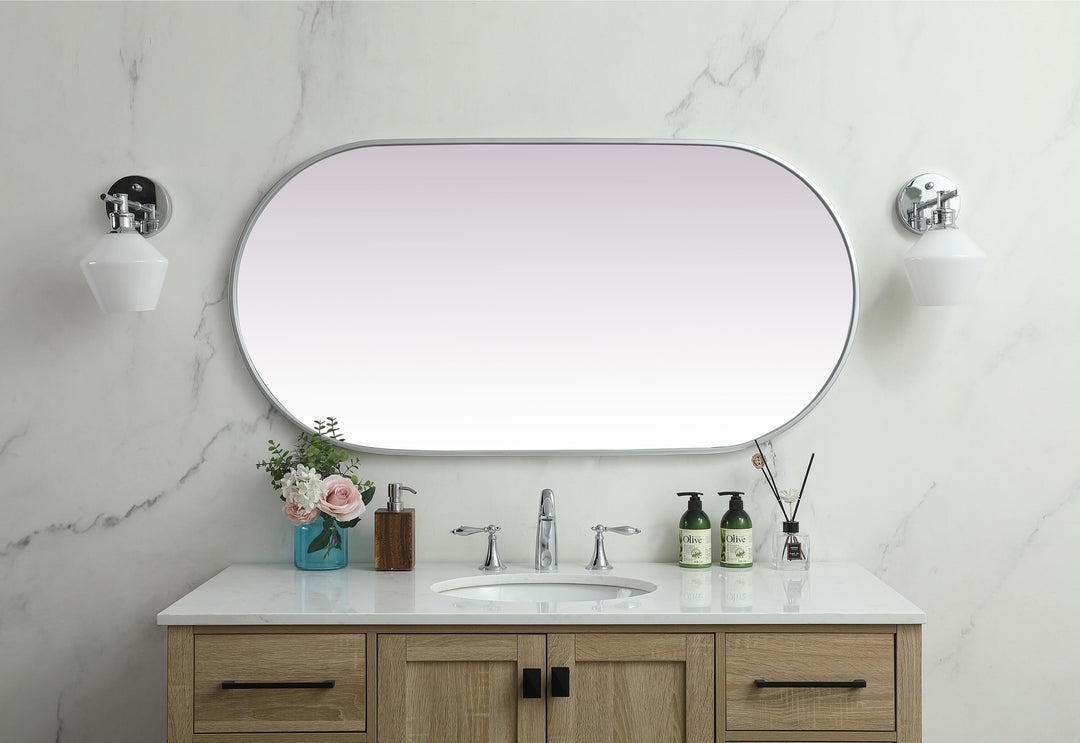 Metal Frame Oval Mirror II by Elegant - view 106