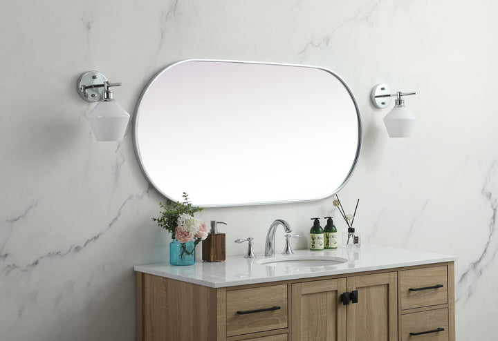 Metal Frame Oval Mirror II by Elegant - view 107
