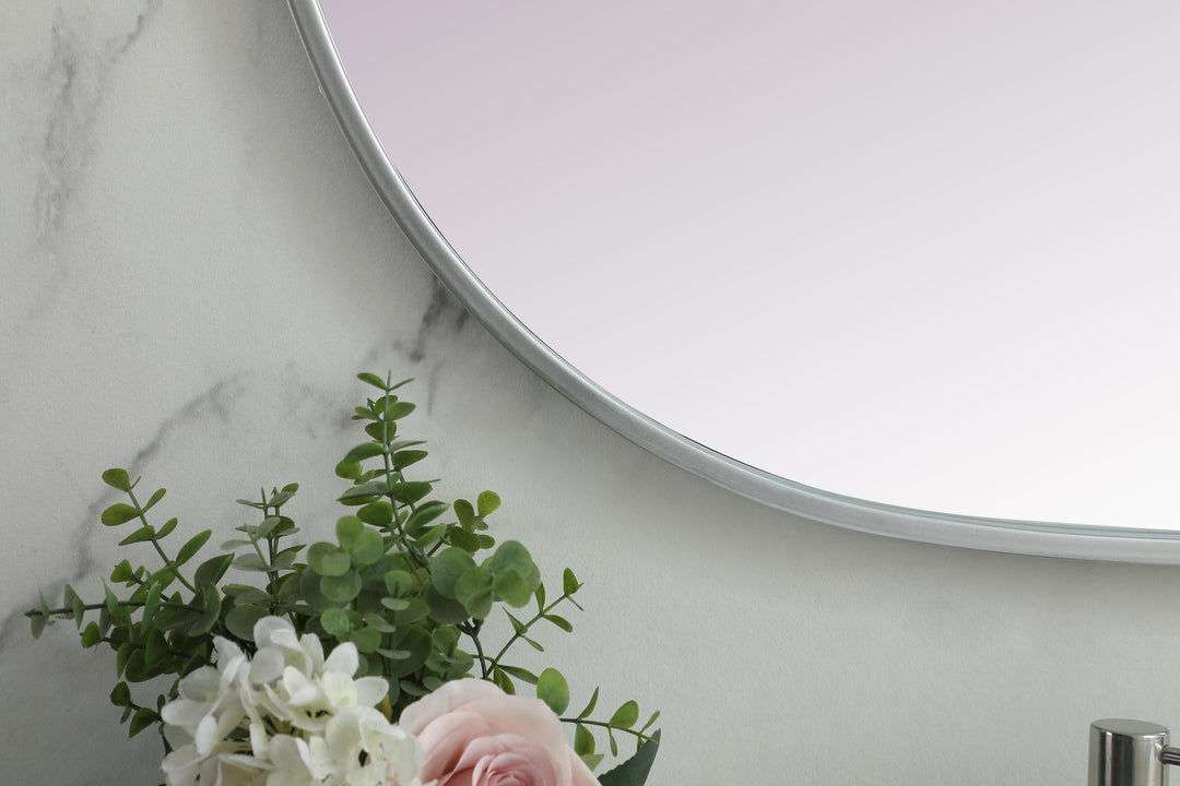 Metal Frame Oval Mirror II by Elegant - view 108