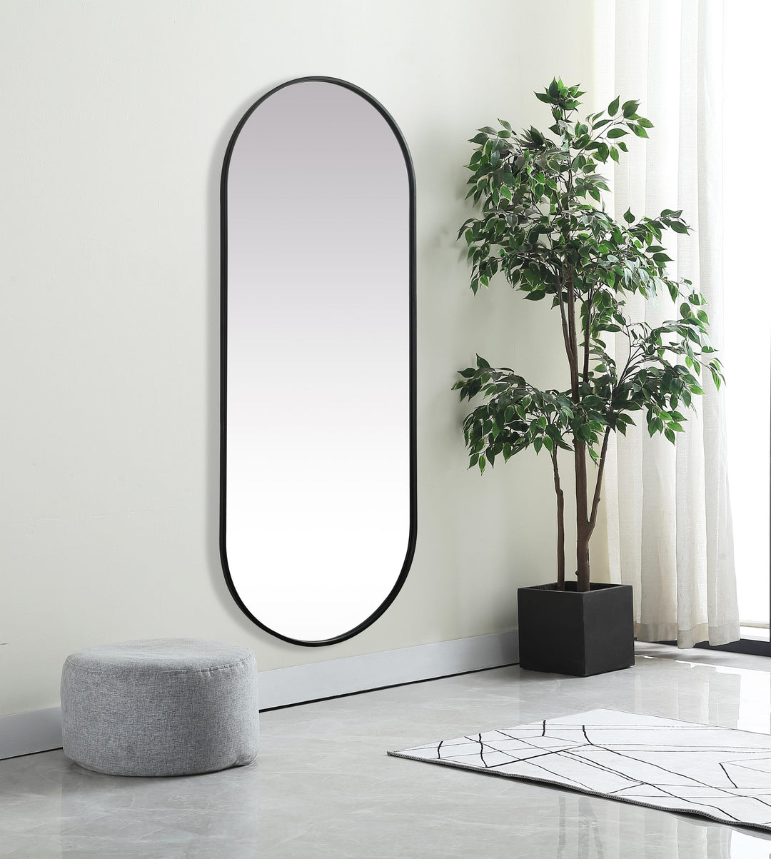 Metal Frame Oval Mirror II by Elegant - view 111