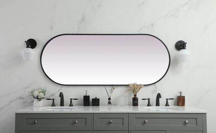 Metal Frame Oval Mirror II by Elegant - view 112