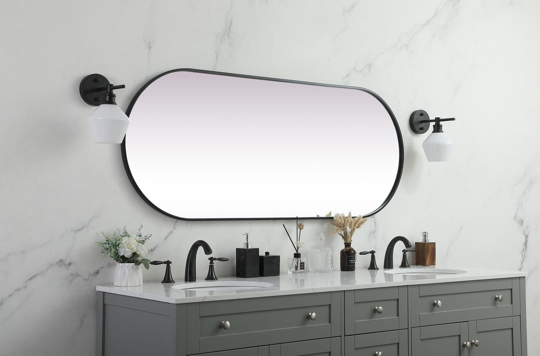 Metal Frame Oval Mirror II by Elegant - view 113