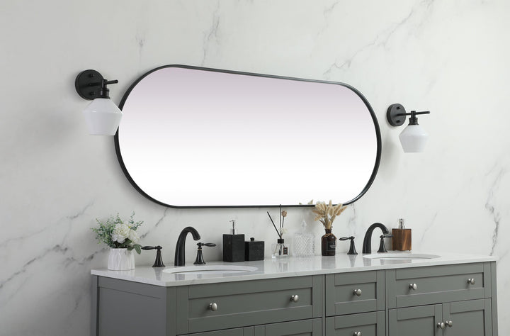 Metal Frame Oval Mirror II by Elegant - view 113