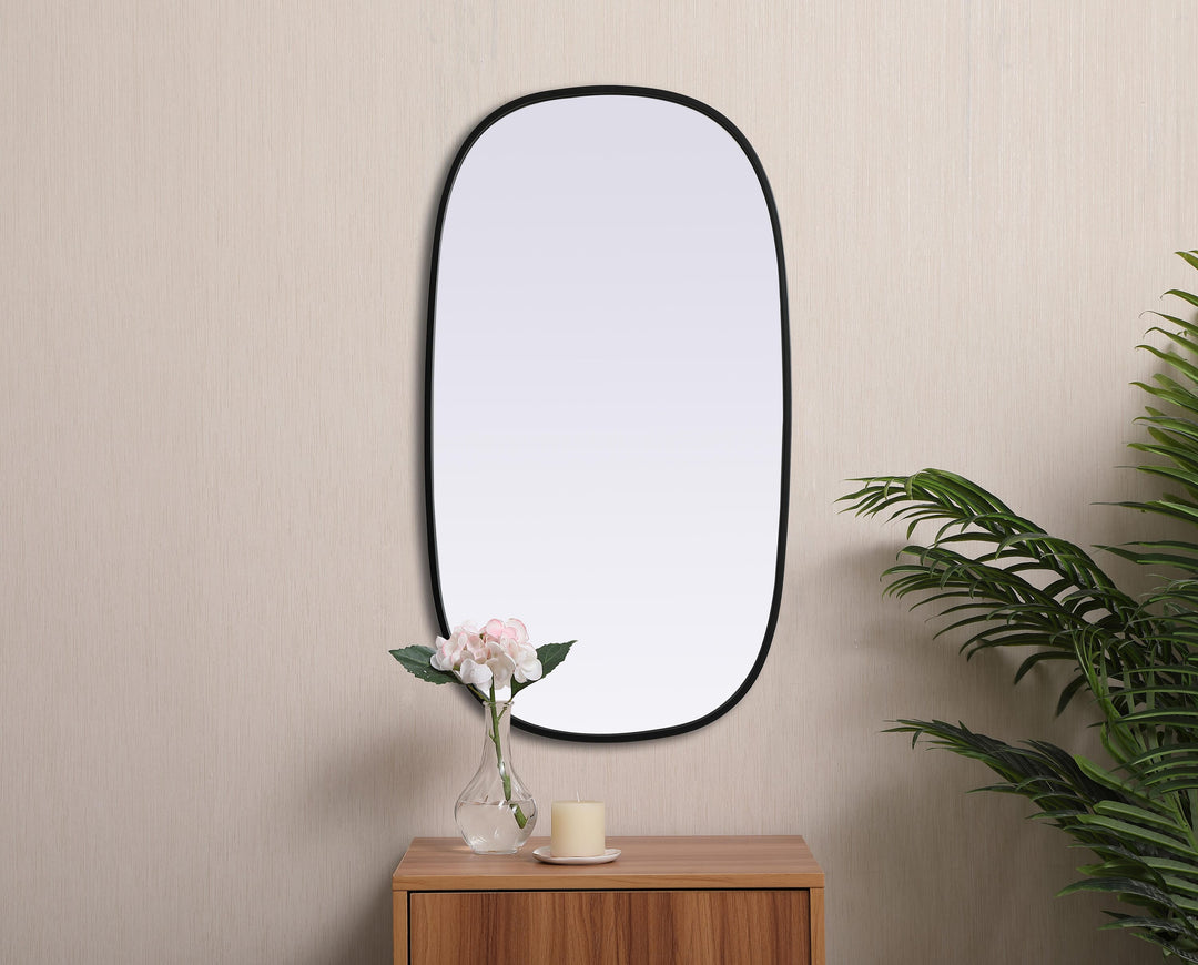 Metal Frame Oval Mirror by Elegant - view 22