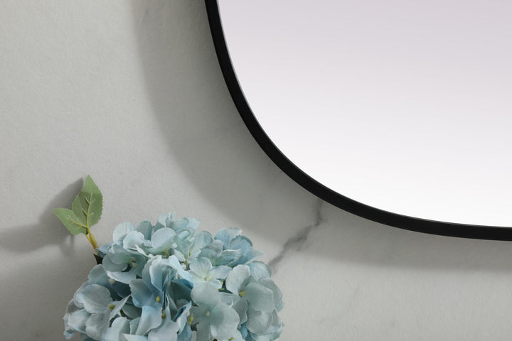 Metal Frame Oval Mirror by Elegant - view 78