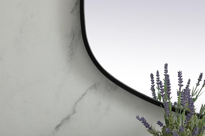 Metal Frame Oval Mirror by Elegant - view 96