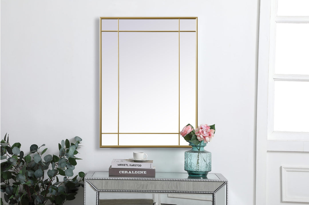 Viola Rectangle Mirror by Elegant - view 11