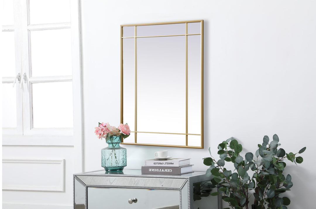 Viola Rectangle Mirror by Elegant - view 12