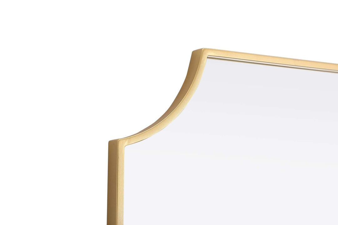 Metal Frame Mirror by Elegant - view 8