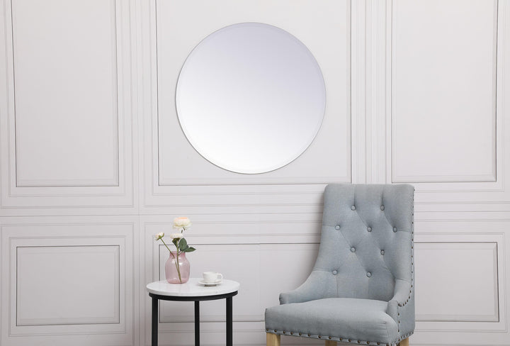 Gracin Round Mirror by Elegant - view 2