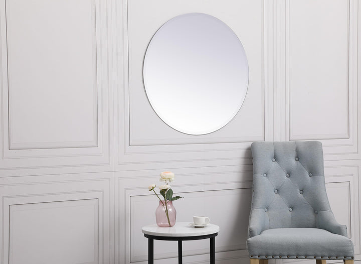 Gracin Round Mirror by Elegant - view 3