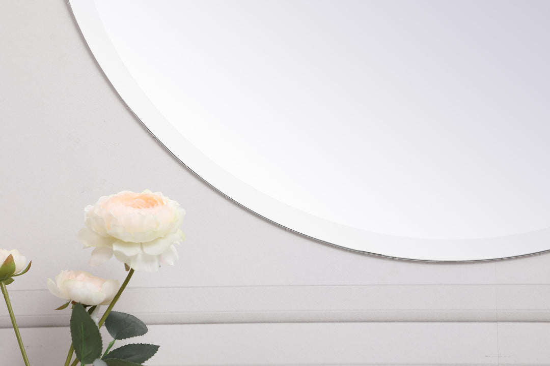 Gracin Round Mirror by Elegant - view 4