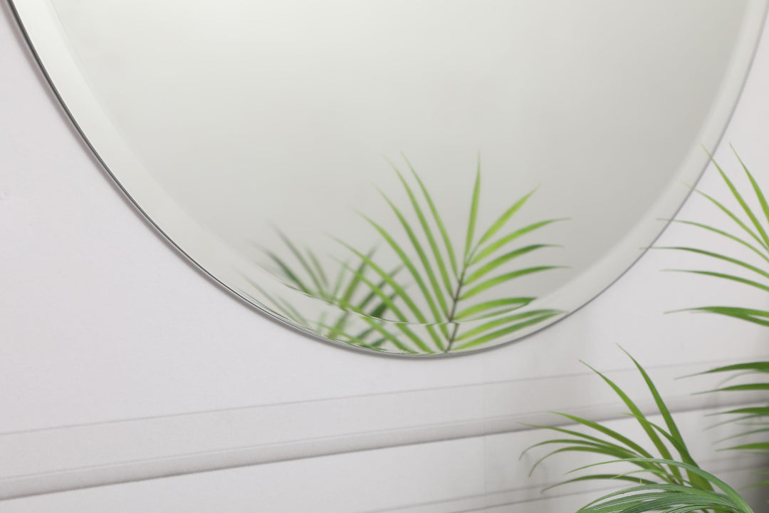 Gracin Round Mirror by Elegant - view 5