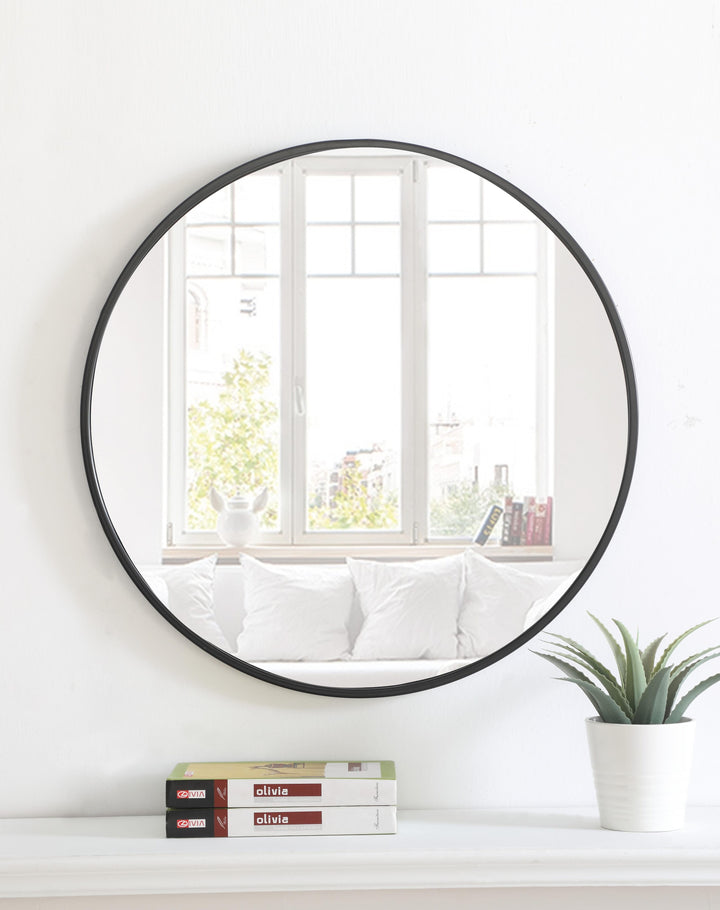 Metal Frame Round Mirror II by Elegant - view 38