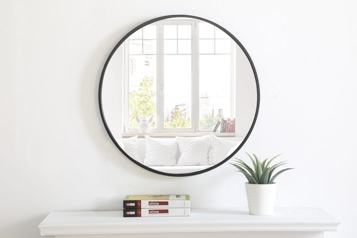 Metal Frame Round Mirror II by Elegant - view 39