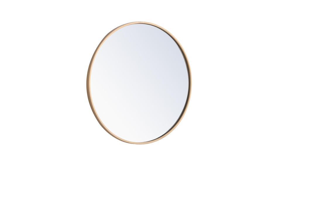 Metal Frame Round Mirror II by Elegant - view 47