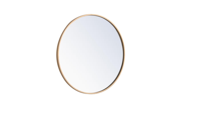 Metal Frame Round Mirror II by Elegant - view 47