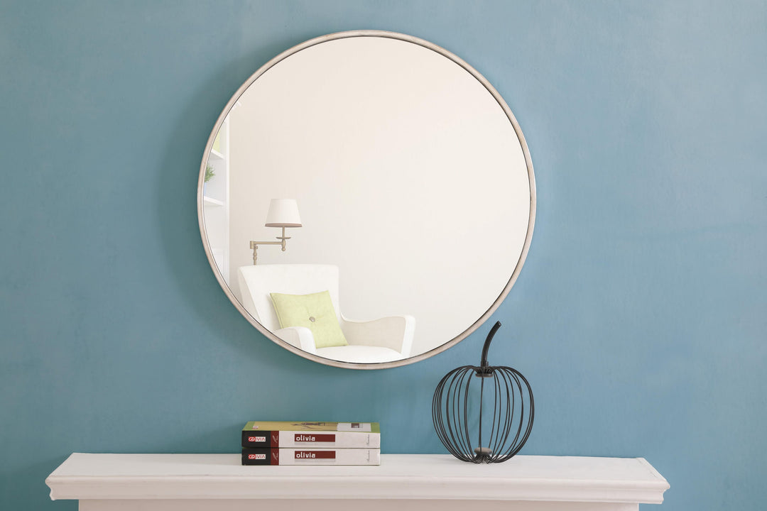 Metal Frame Round Mirror II by Elegant - view 51