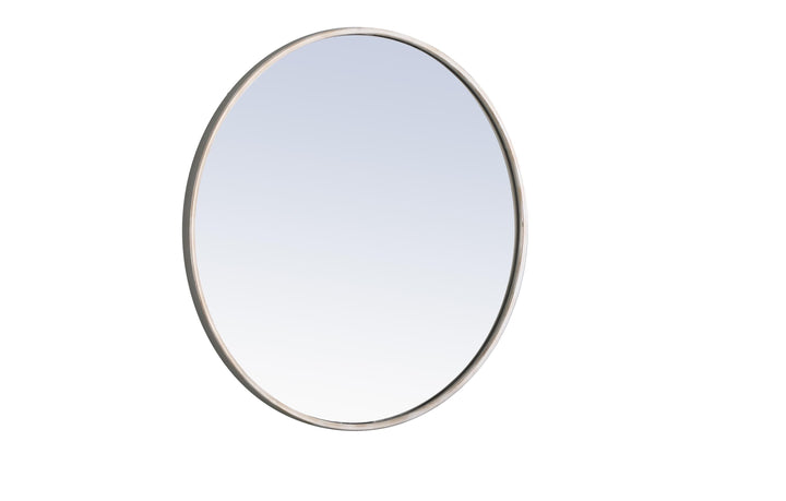 Metal Frame Round Mirror II by Elegant - view 53