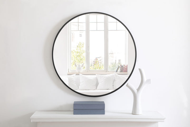 Metal Frame Round Mirror II by Elegant - view 57