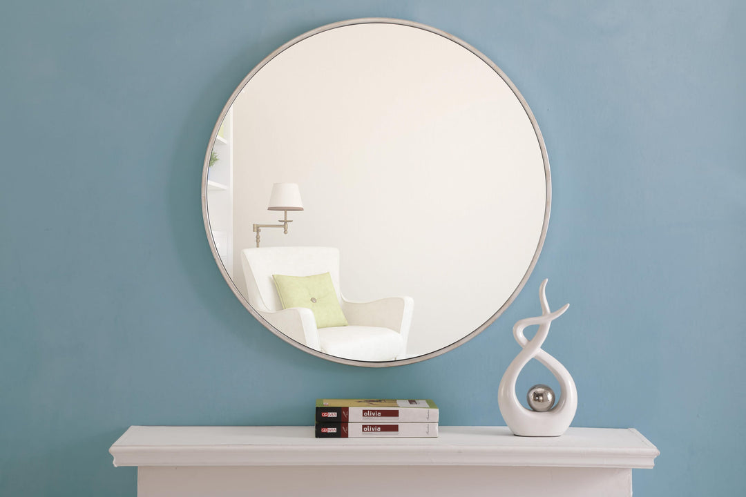 Metal Frame Round Mirror II by Elegant - view 69
