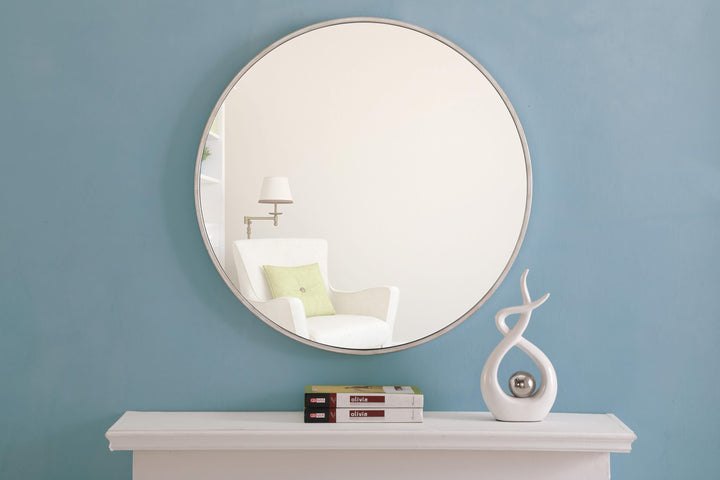Metal Frame Round Mirror II by Elegant - view 69