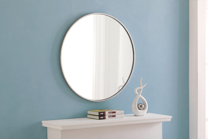 Metal Frame Round Mirror II by Elegant - view 70