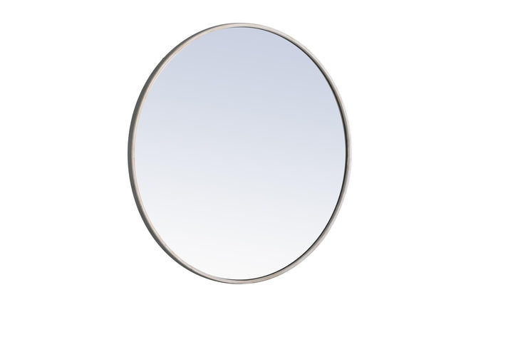 Metal Frame Round Mirror II by Elegant - view 71