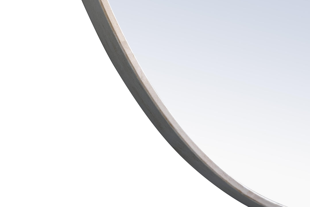 Metal Frame Round Mirror II by Elegant - view 72